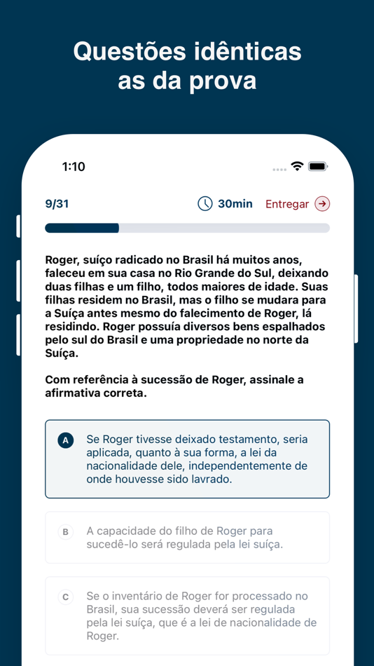 #2. Simulados OAB (iOS) 由: KING TECNOLOGIA DA INFORMACAO LTDA
