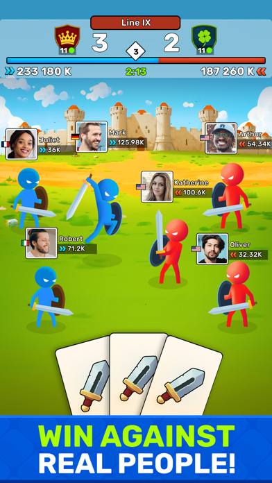 Stick Together: Guild Battle Screenshot