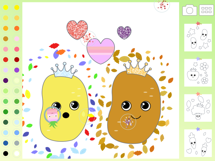 Vegetable Coloring Kid Toddler