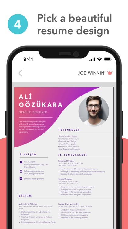 Global Resume Builder CV Maker screenshot-3