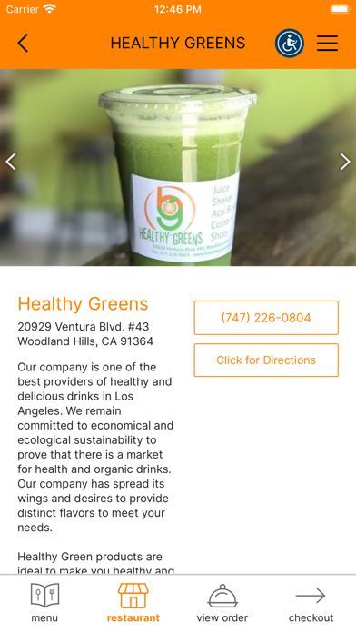 Healthy Greens Screenshot