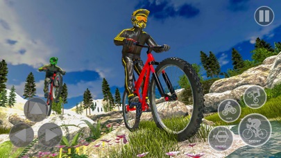 Mountain Bicycle Racing Games Screenshot