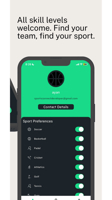 SportsUnite Screenshot