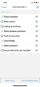 That Checklist App screenshot #2 for iPhone