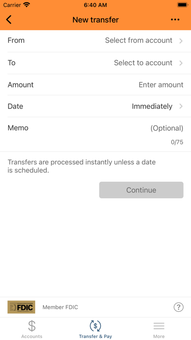 Kerndt Bank Mobile Screenshot