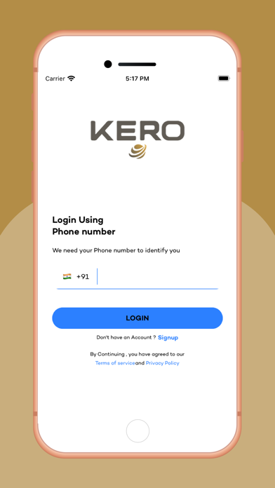 Kero Driver App Screenshot