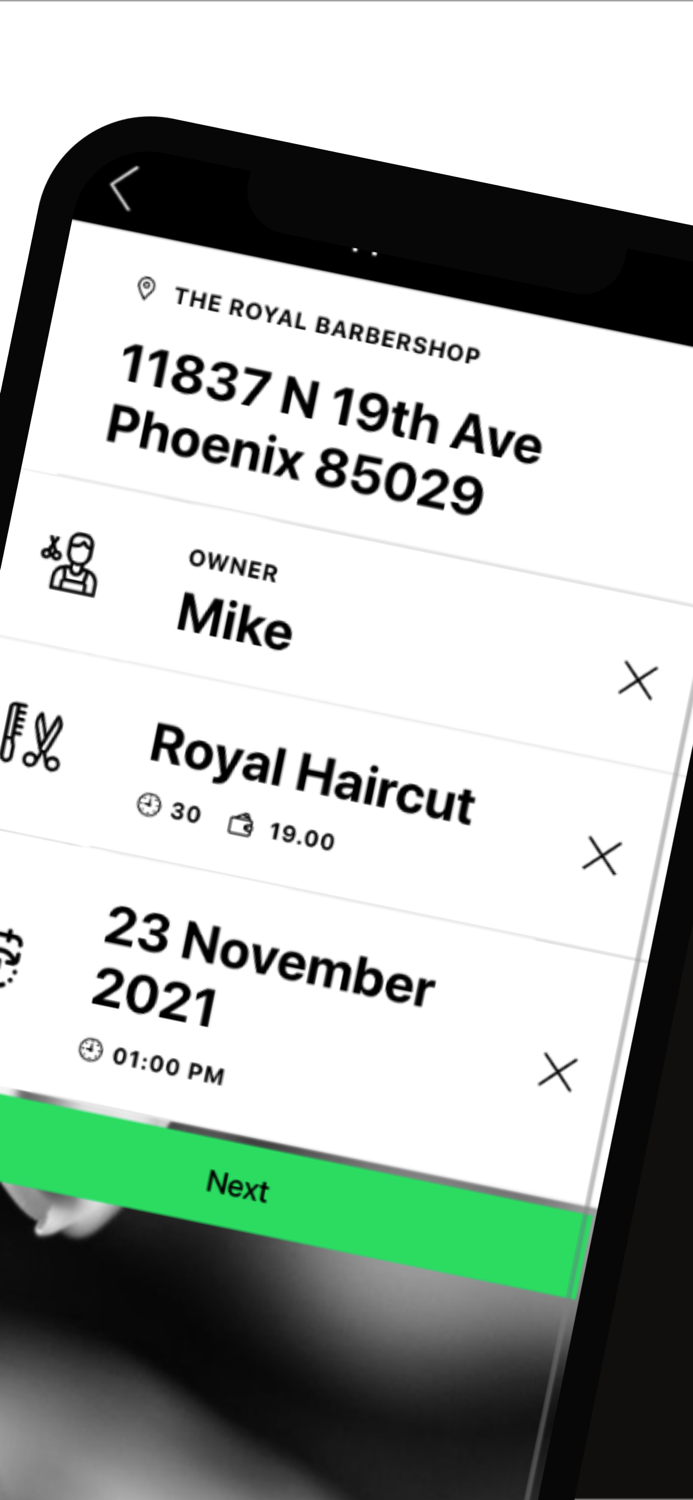 THE ROYAL BARBERSHOP