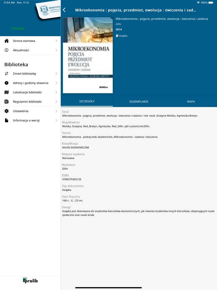 AJP Gorzów - mProlib