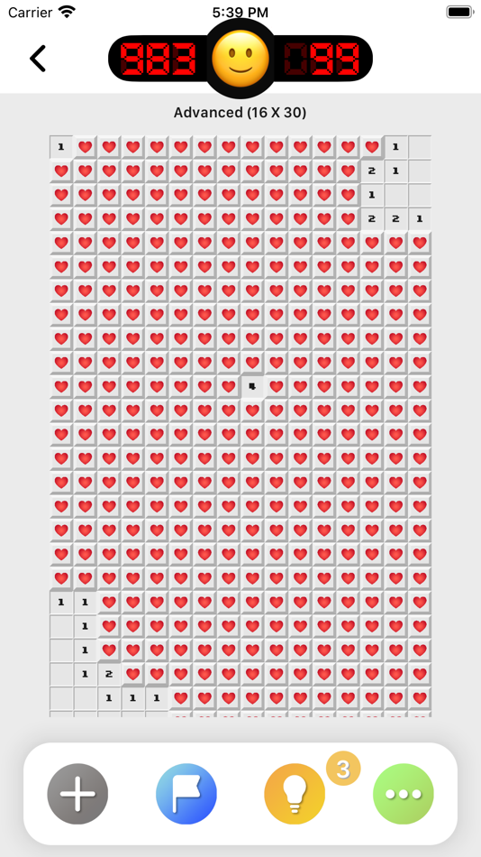 #5. MineSweeper Clash (iOS) 由: 景触科技