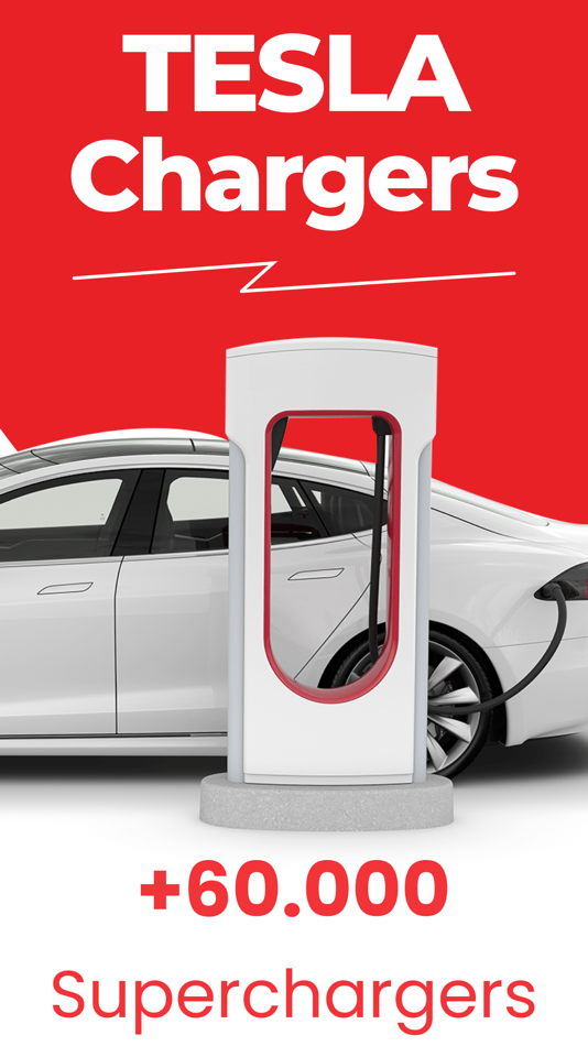 #1. Supercharger map for Tesla (iOS) 由: yohan teixeira