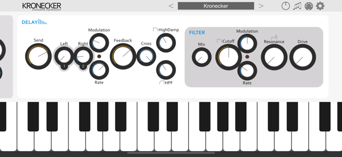 Kronecker - AUv3 Plug-in Synth