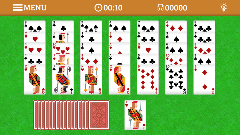 #1. Golf Solitaire Multiple (iOS) By: F Permadi