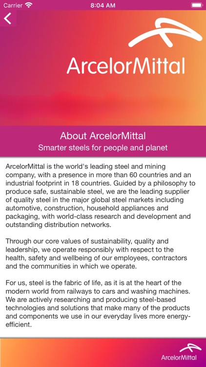 ArcelorMittal Conferences screenshot-3