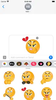 bad emoji for imessage iphone screenshot 3