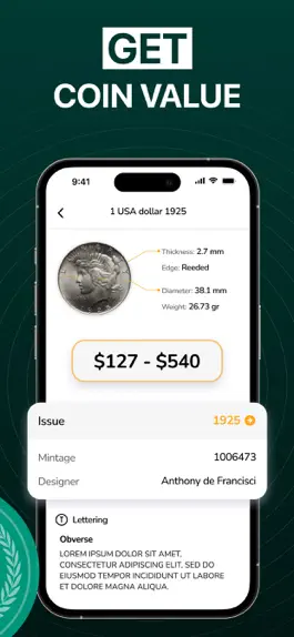 Game screenshot Coin identifier — Snap Value apk