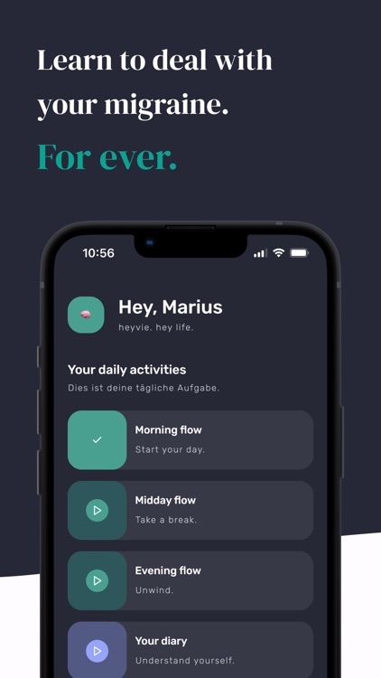 heyvie: migraine coach
