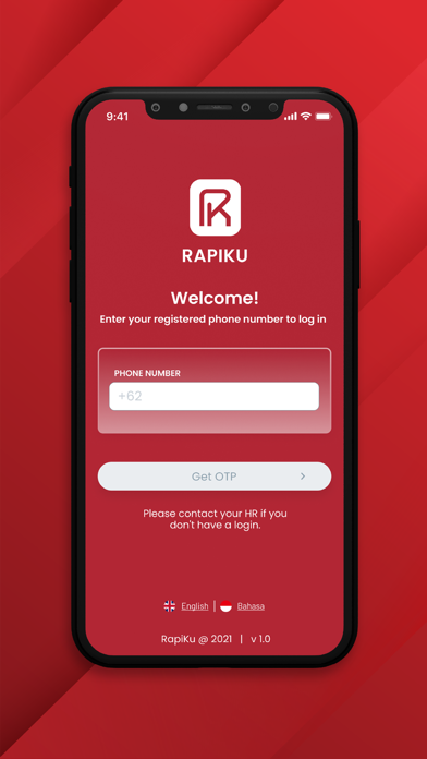 RapiKu - Cleaning Service App Screenshot 1 of 6