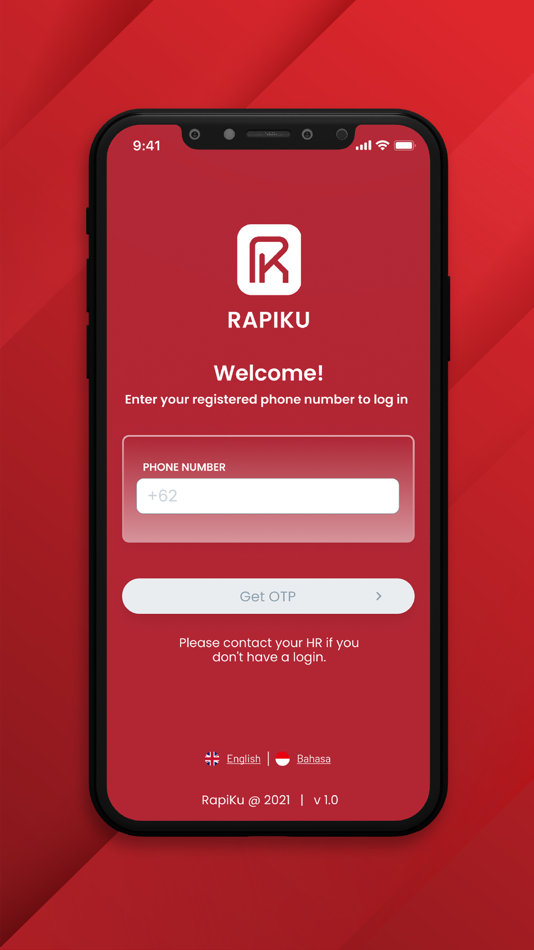 #1. RapiKu - Cleaning Service App (iOS) 由: PT Gajicermat