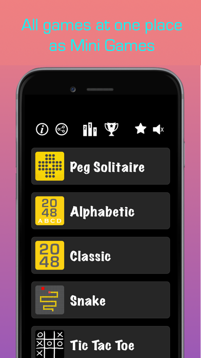 2048 Classic Snake & more Screenshot