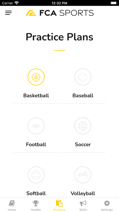 FCA Sports Coach Screenshot