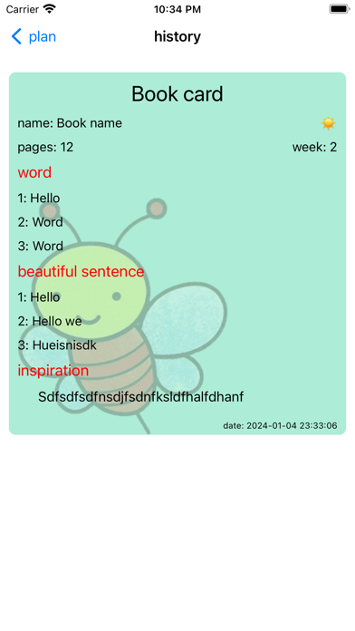 Screenshot #3 pour bookplan