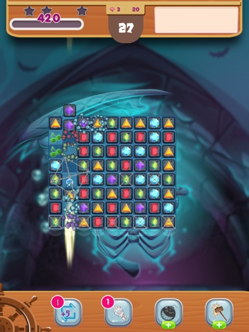 Dark Jewel Quest: Match 3 Gemsのおすすめ画像1