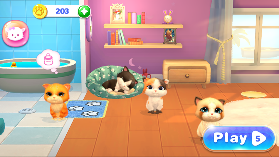 #3. Magic Cat House (iOS) 由: 上海传影科技有限公司