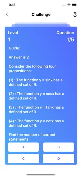 Game screenshot 11th grade math challenges hack