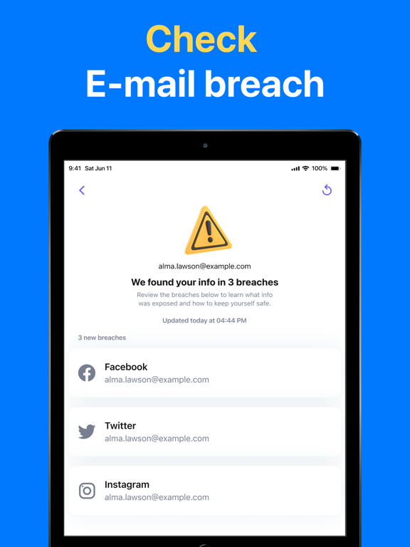 Authenticator App - SafeID iPad screenshot 4 - Utilities app