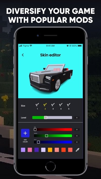 Cars Mods for Minecraft PE Screenshot