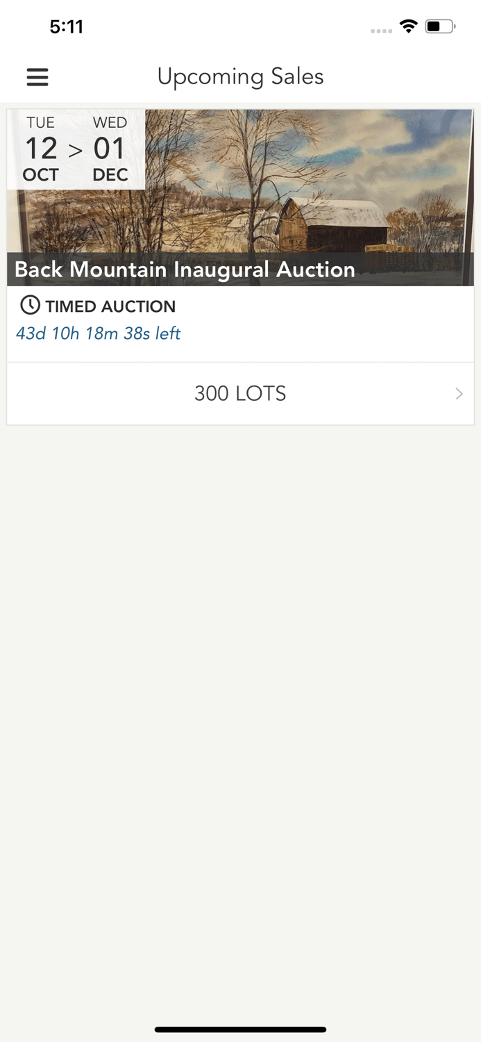 Back Mountain Auctions