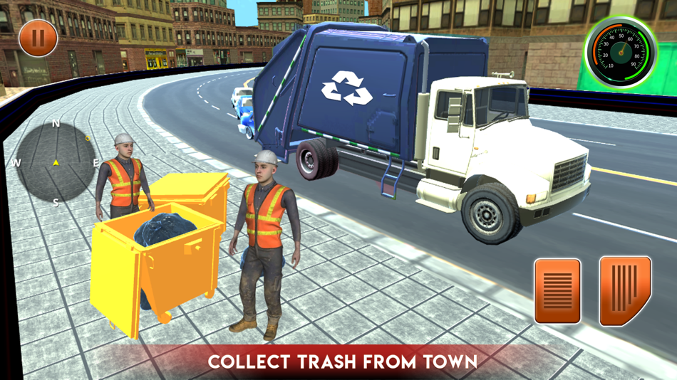 #1. Garbage Track 3D Cleaning Game (iOS) Bởi: Zeeshan Gul
