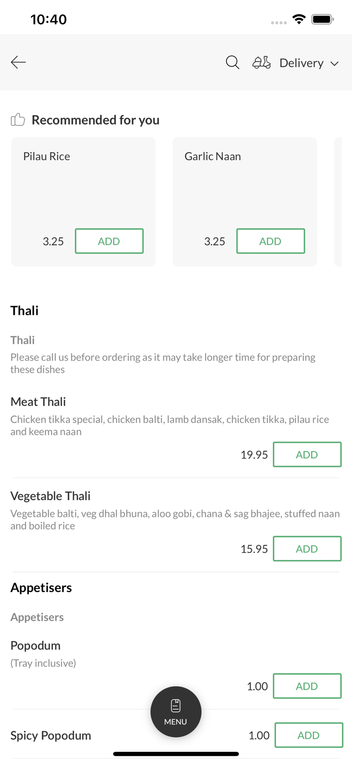 Simla Tandoori Restaurant