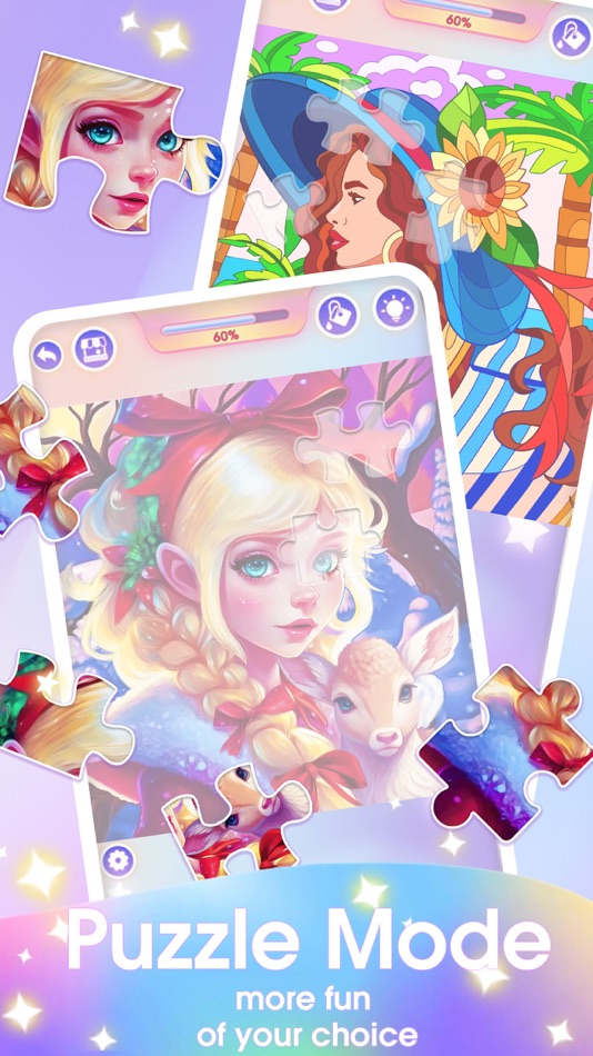 #6. Color by Number : Calm Art (iOS) 由: Poly Design Workroom Limited