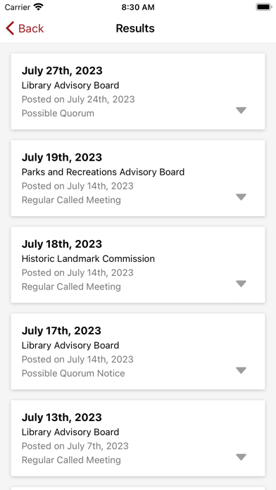 Castroville Connect Screenshot