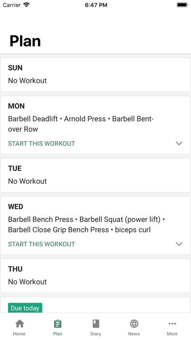 Bennefitt Screenshot