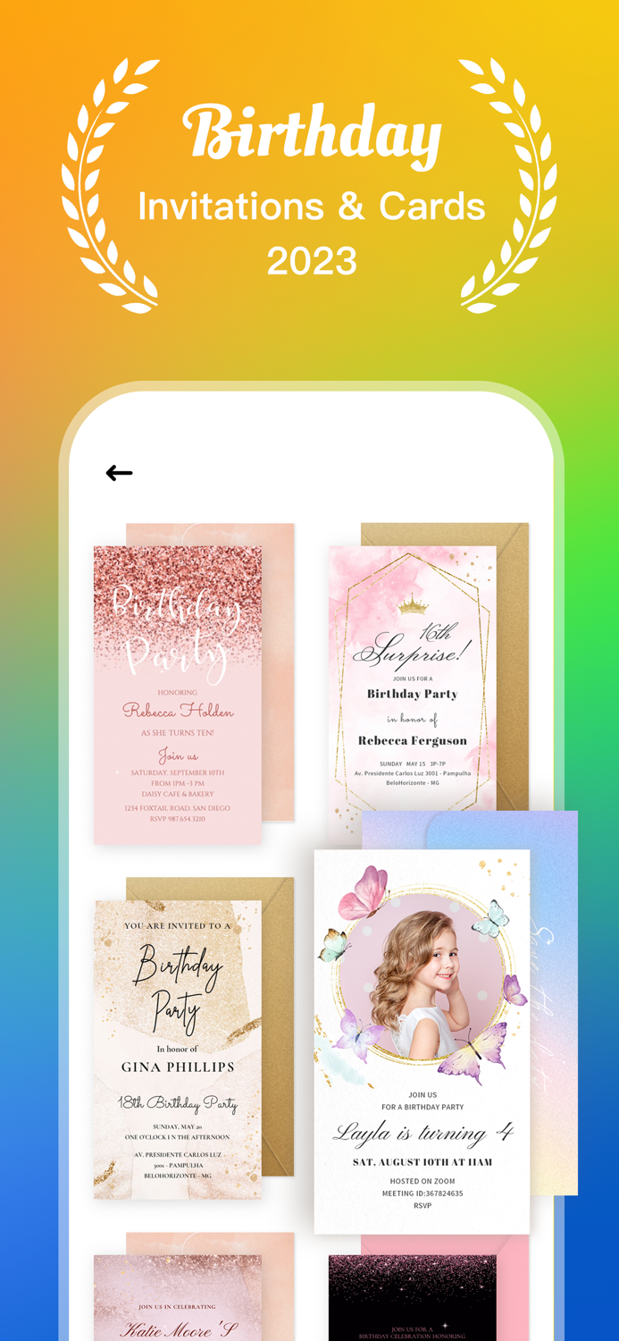 Invitation Maker Greeting Card