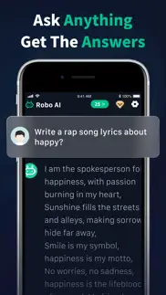 robo ai: ai chat bot assistant iphone screenshot 4