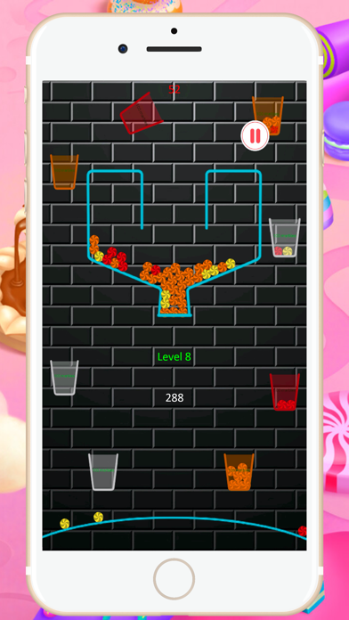 Candy Cup - Tap to Drop in Cup Screenshot