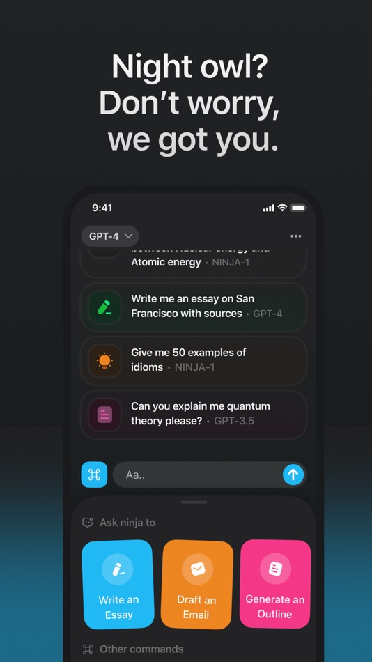 #6. Ninja - AI Chat for Students (iOS) 게시자: Joseph Semrai