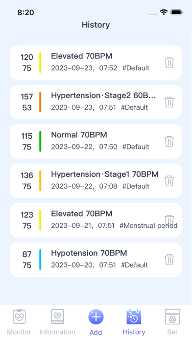 Blood Pressure:Healthy Partner Screenshot