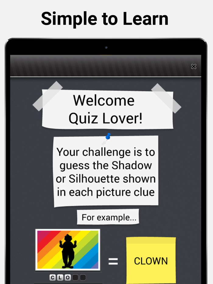 Shadow Mania-Shape Trivia Quiz