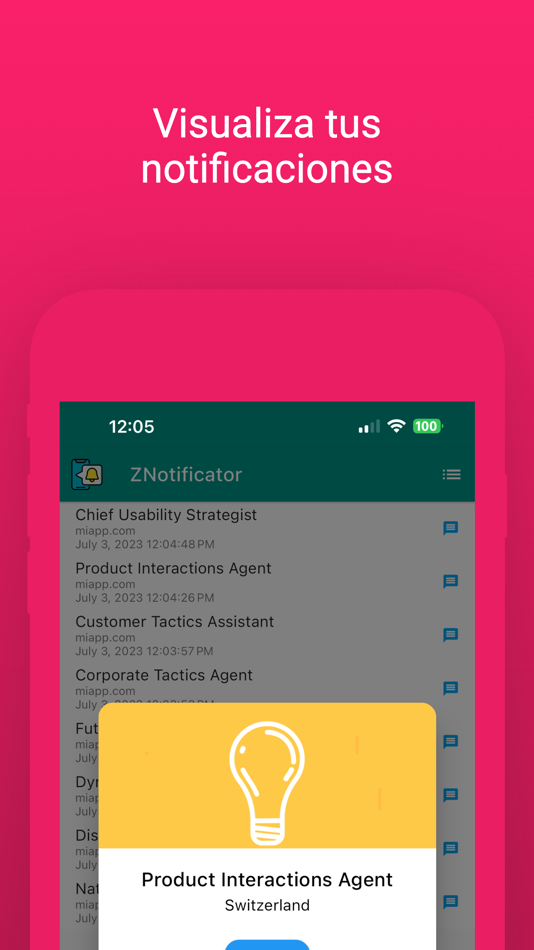 #3. Z-Notificator (iOS) 由: Jose Gustavo Zimbron Lara