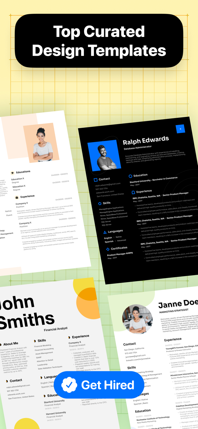 Resume Builder·