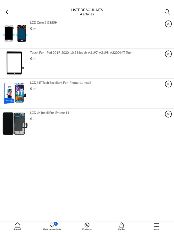 Screenshot #6 pour MTimpex - Téléphones Mobiles