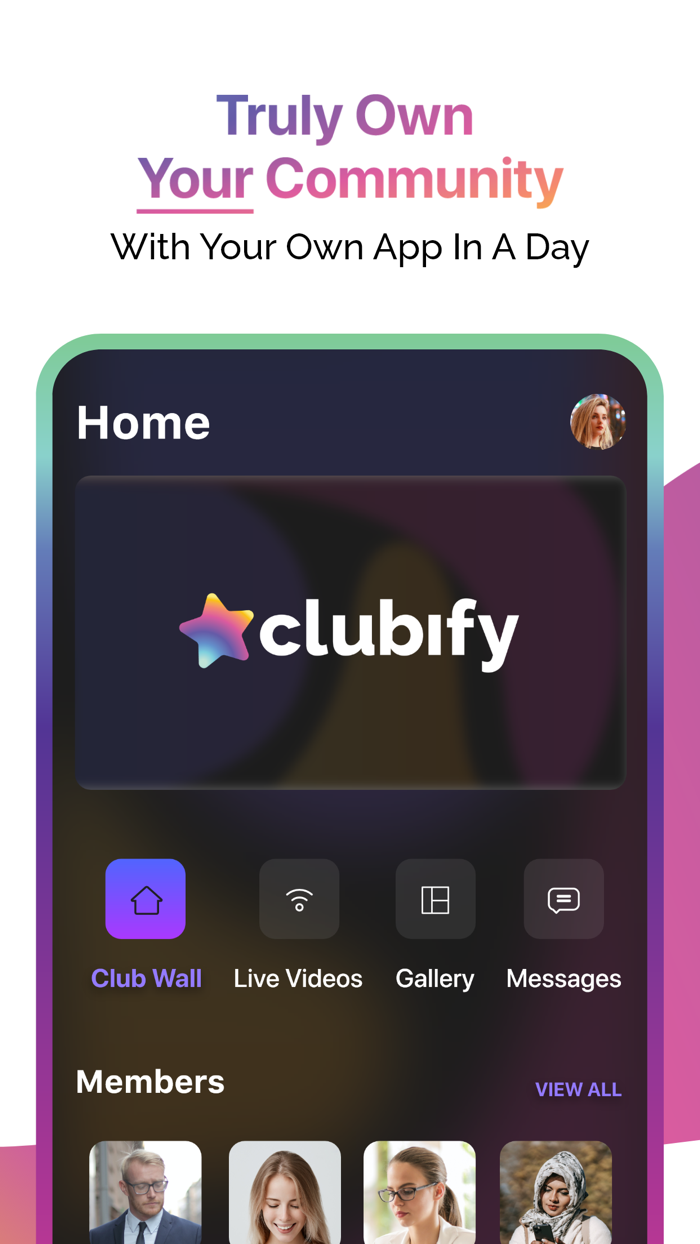 Clubify Your App and Community