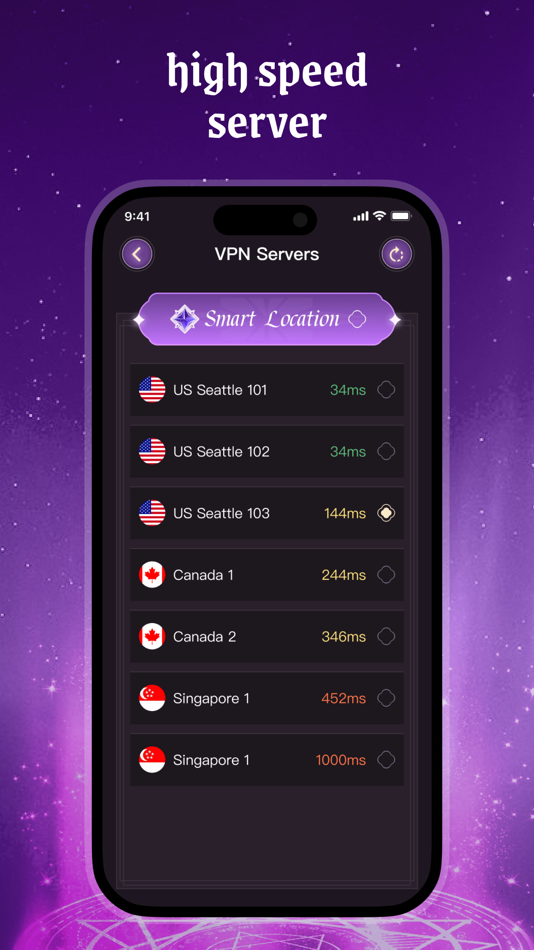 #2. Mystic VPN (iOS) 게시자: Siny Limited