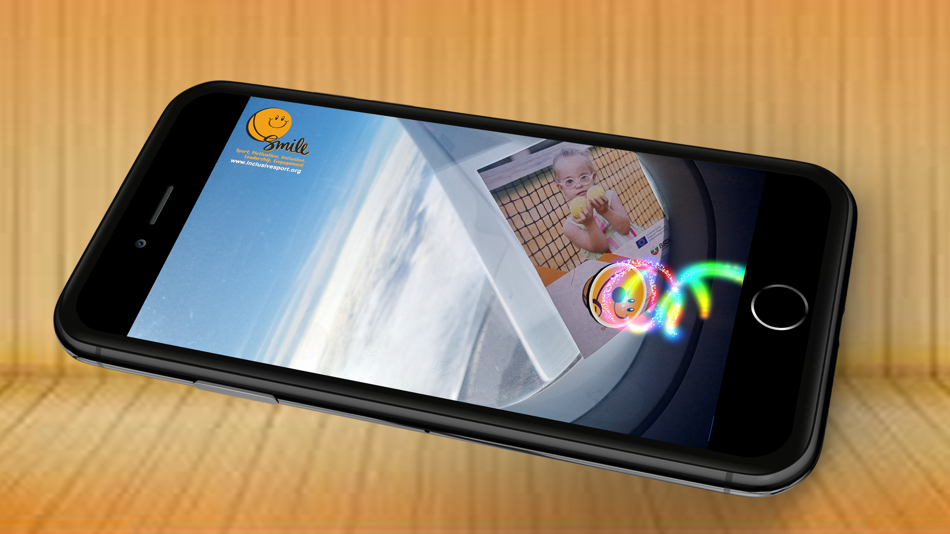 #9. SMILE Augmented reality (iOS) 由: Erasmus.swim