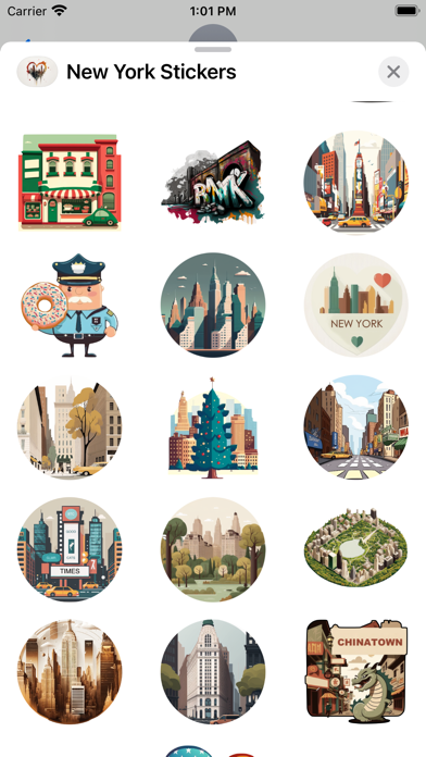 New York Stickersのおすすめ画像2