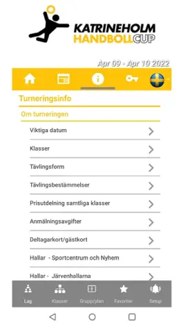 Game screenshot Katrineholm Handboll Cup apk
